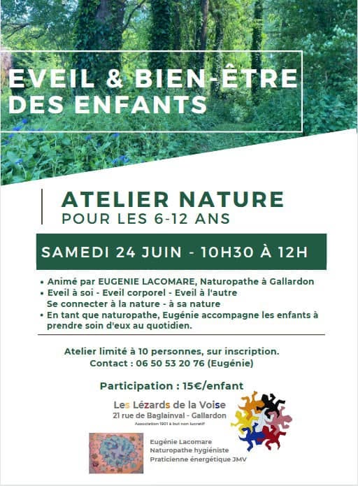 Atelier Nature : Éveil & Bien-être des Enfants