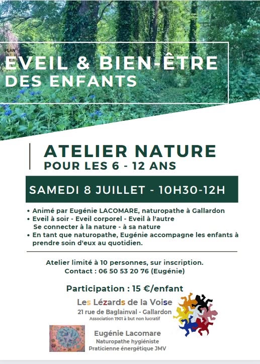 Atelier Nature : Éveil & Bien-être des Enfants