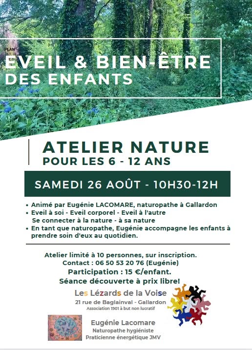 Atelier Nature : Éveil & Bien-être des Enfants