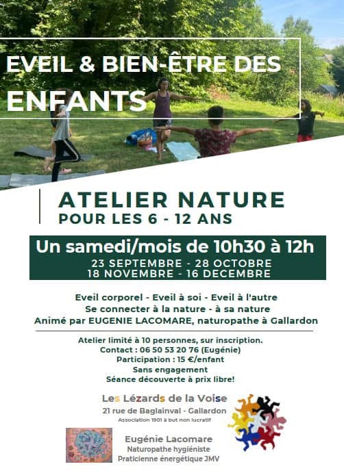 Atelier Nature : Éveil & Bien-être des Enfants