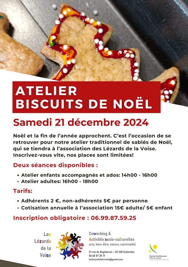 Atelier Biscuits de Noël