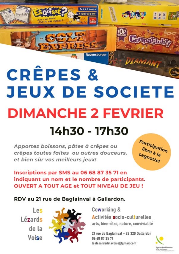 Crêpes & Jeux de Société