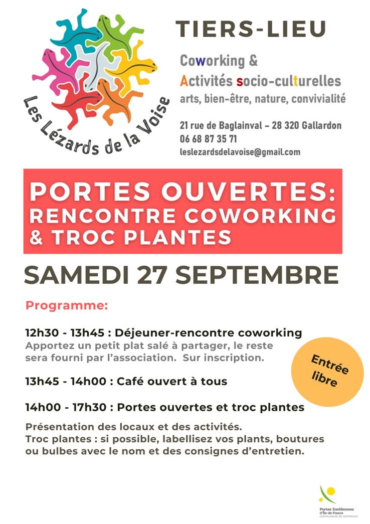 Portes Ouvertes : Coworking & Troc Plantes