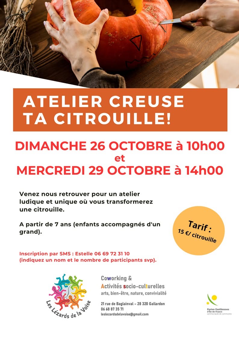 Atelier Creuse ta Citrouille