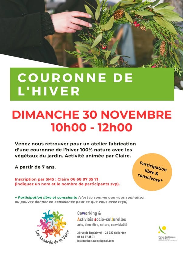 Atelier Couronne de l'Hiver