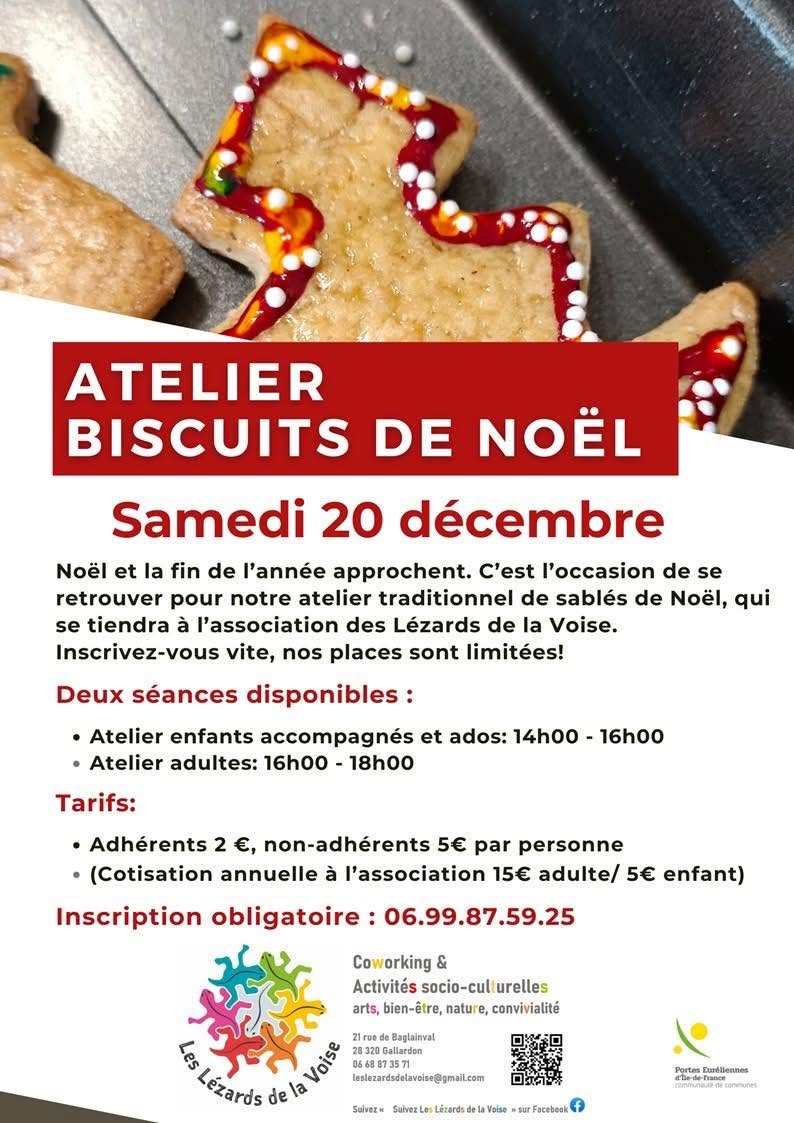 Atelier Biscuits de Noël